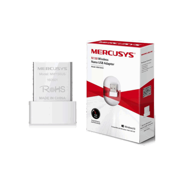 N150 Wireless Nano USB Adapter | Mercusys / MW150US