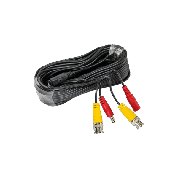 Cable Alimentación 18mts BNC Video y CCTV | CA18