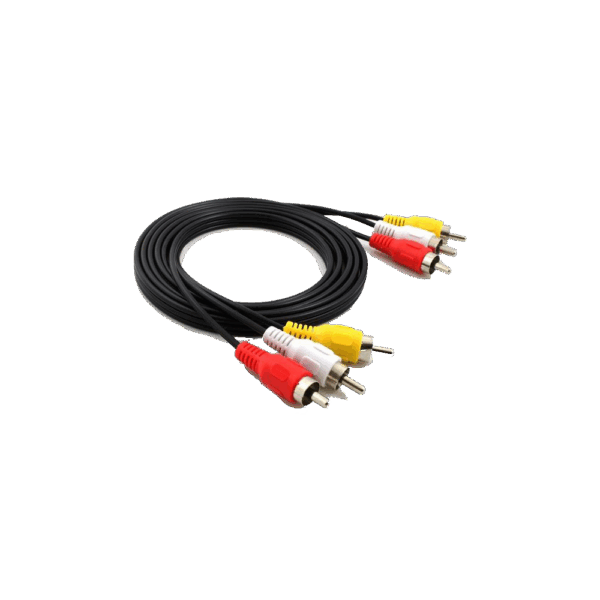 plugrca Cable Audio 3 RCA A 3 RCA 3mts | CARCA3