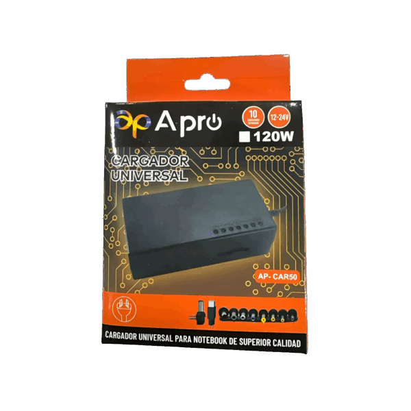 Cargador Universal Notebook | A-Pro / AP-CAR50