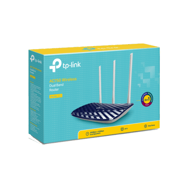 ARCHER C20-4 Router Inalámbrico Banda Dual AC750 | TP-Link / ARCHER C20