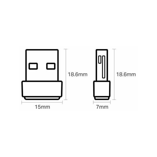 ARCHER T2U-NANO-4 Nano Wireless USB Adapter | TP-Link / ARCHER T2U NANO