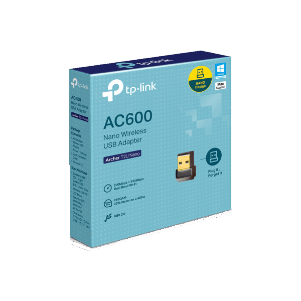 ARCHER T2U-NANO-5 Nano Wireless USB Adapter | TP-Link / ARCHER T2U NANO