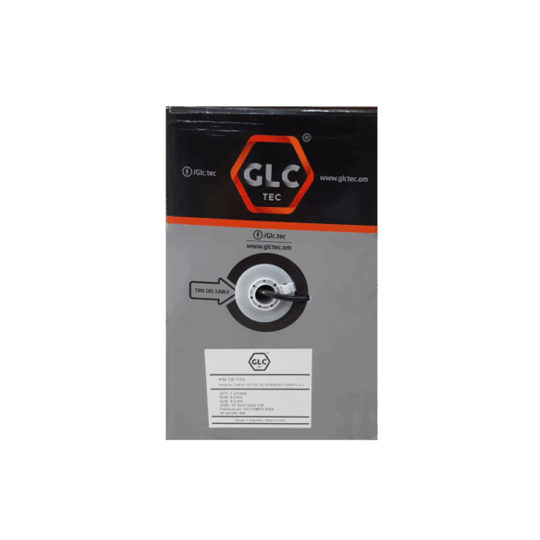 Cable UTP Cat. 5e Exterior x 305mts | GLC / CE-1103