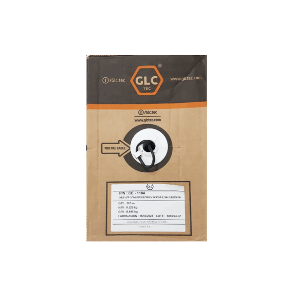Cable UTP Cat. 5e Int - Ext x 305mts | GLC / CE-1104