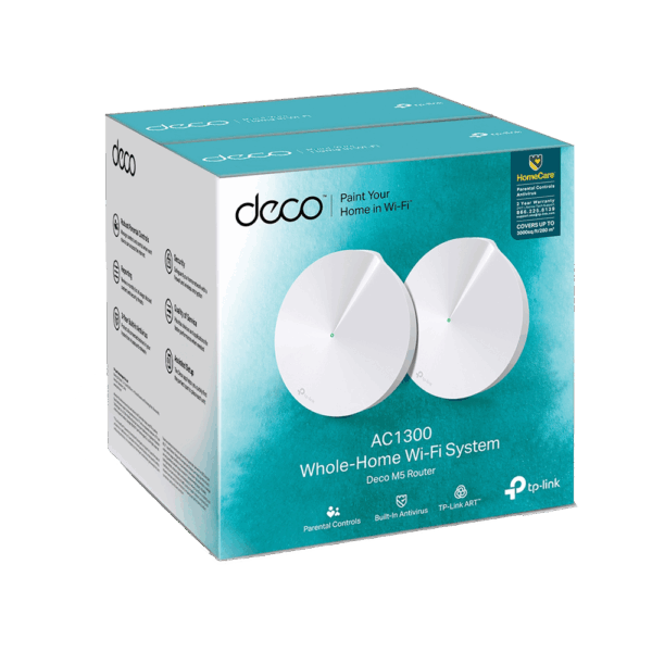 DECO M5(2-PACK)-6 WiFi Mesh Doble Banda AC13000 | TP-Link / DECO M5(2PACK)