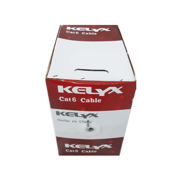 KE-11-6-4 Cable UTP Cat. 6 Interior x 305mts | KELYX / KE-11-6