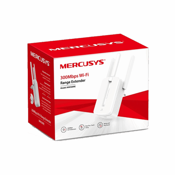MW300RE-5 Extensor de Rango WiFi 300Mbps | Mercusys / MW300RE