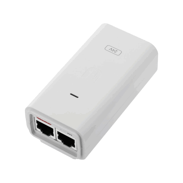 Adaptador PoE de 24VDC 0.3A 7W | Ubiquiti / POE-24-7W-G