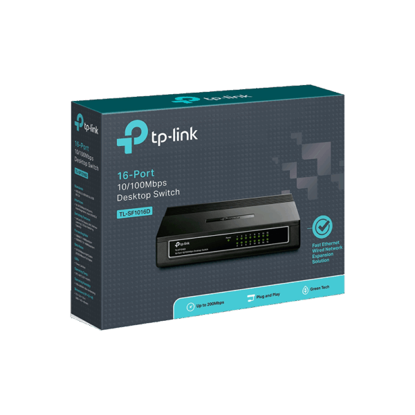 TL-SF1016D-4 Switch 16p 10/100Mbps | TP-Link / TL-SF1016D