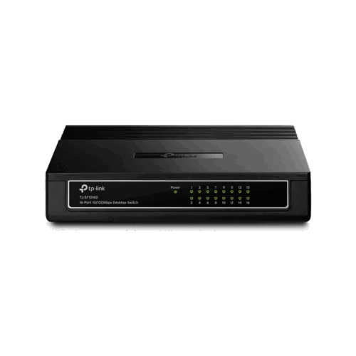 Switch 16p 10/100Mbps | TP-Link / TL-SF1016D