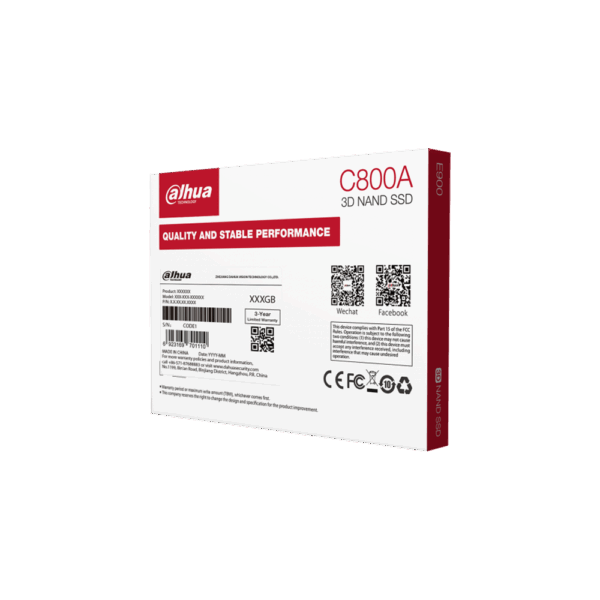Disco Sólido 480 Gb | Dahua / DHI-SSD-C800AS480G