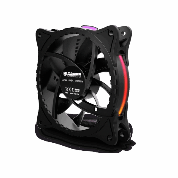 NXHUMMERXFAN-5 Cooler X-Fan ARGB Halo Ring Fan | NOX / NXHUMMERXFAN