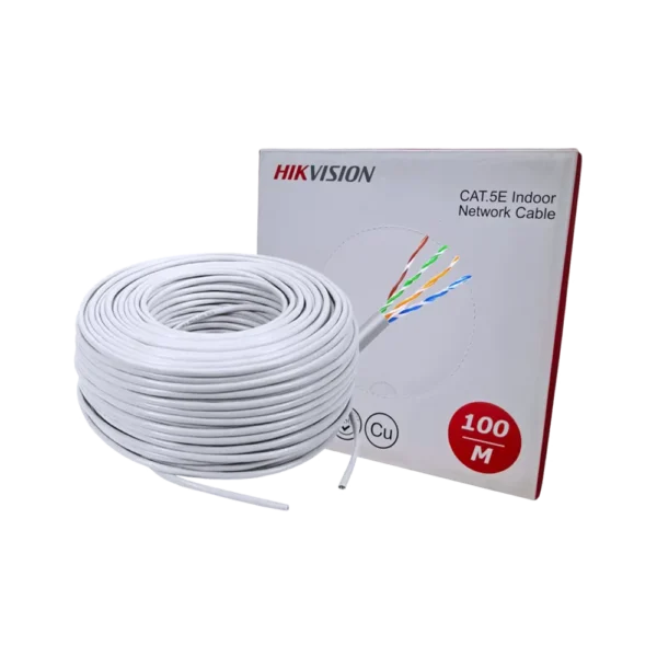 DS-1LN5E-S-100-5_w Cable UTP Cat. 5e Interior x 100mts | HIKVISION / DS-1LN5E-S-100