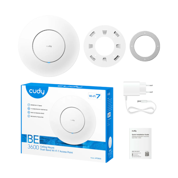 AP3600-4 Punto de acceso Wi-Fi 7 2.5Gb BE3600 | Cudy / AP3600